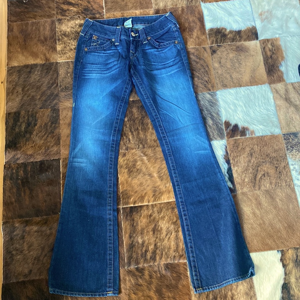 True Religion Bobby Dark wash Distressed Jeans